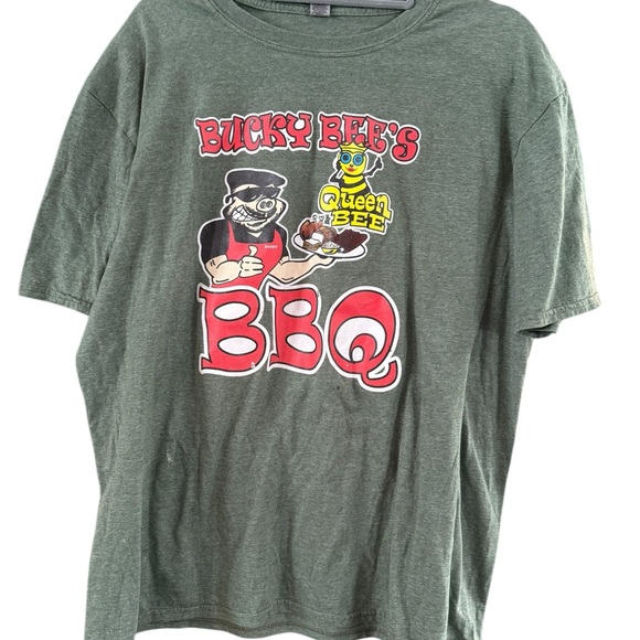 Green Graphic BBQ T-Shirt - Picture 8 of 9